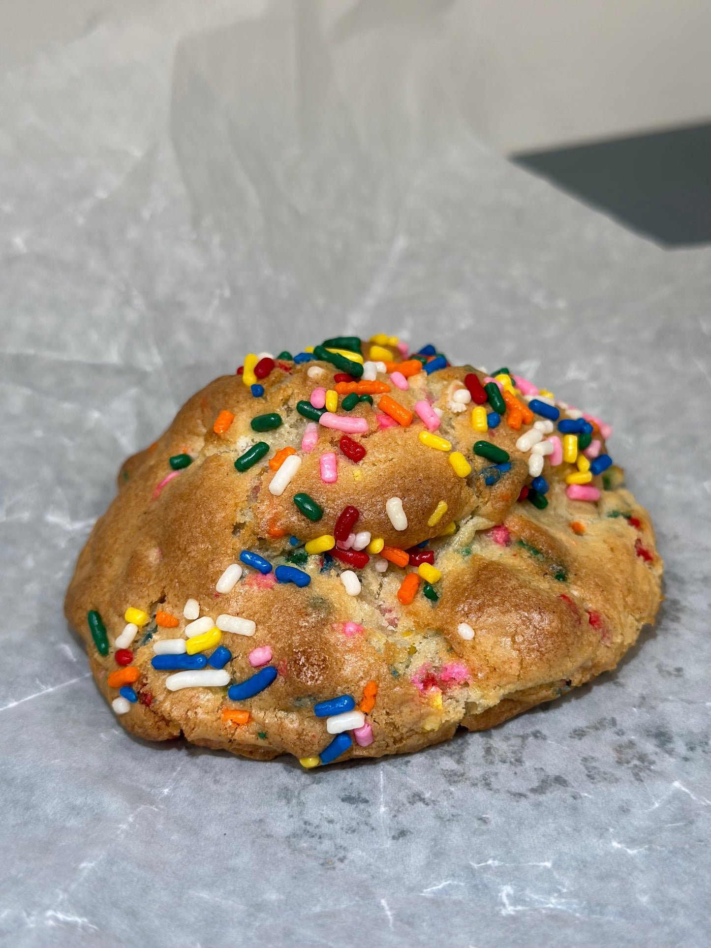 Birthday cake cookie