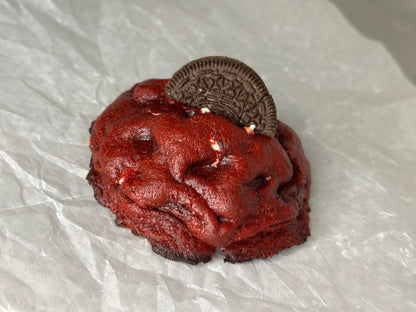 Luscious Red Velvet Cookie with Cream Cheese Filling